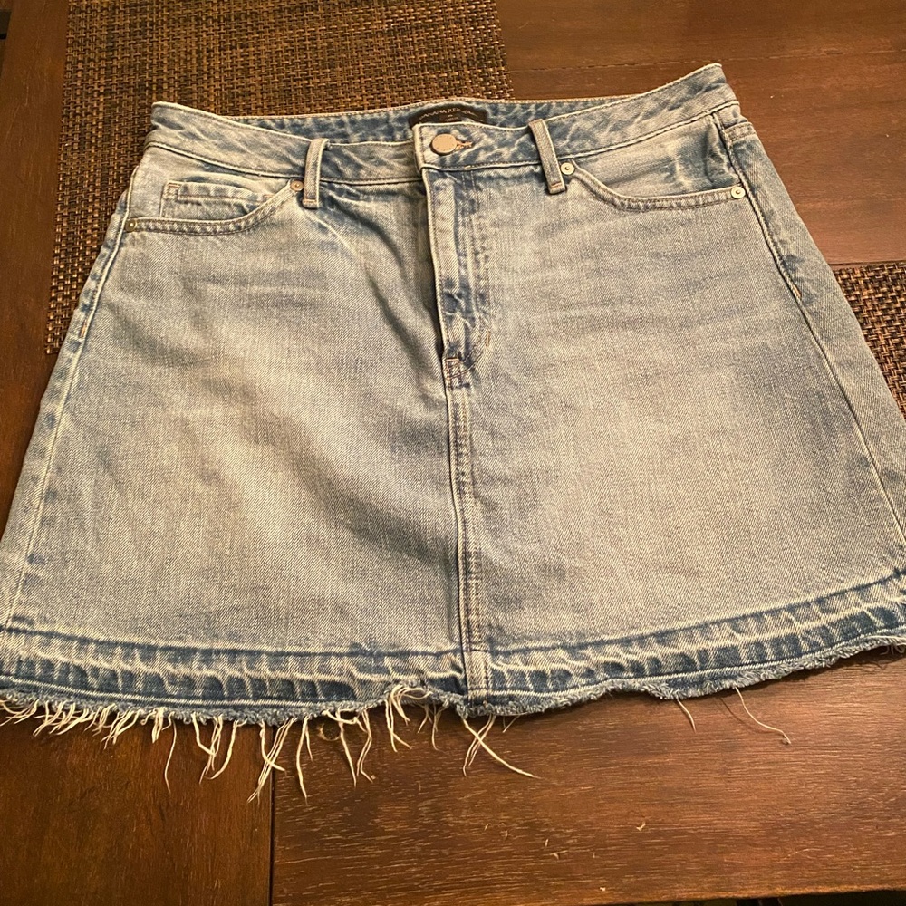 BR denim skirt